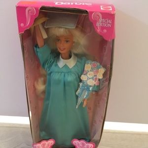 Vintage graduation barbie